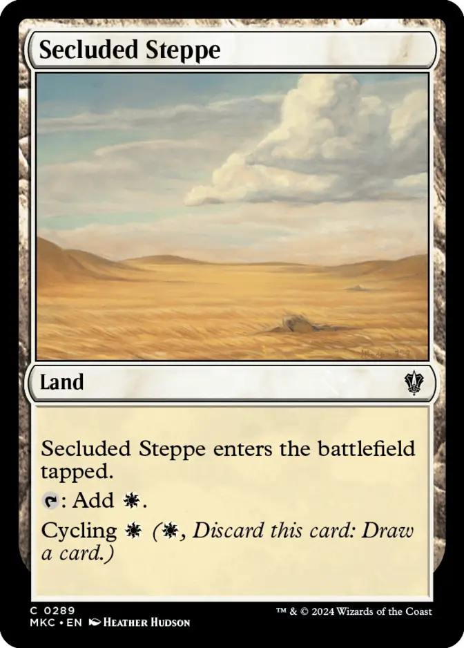 Secluded Steppe [MKC]