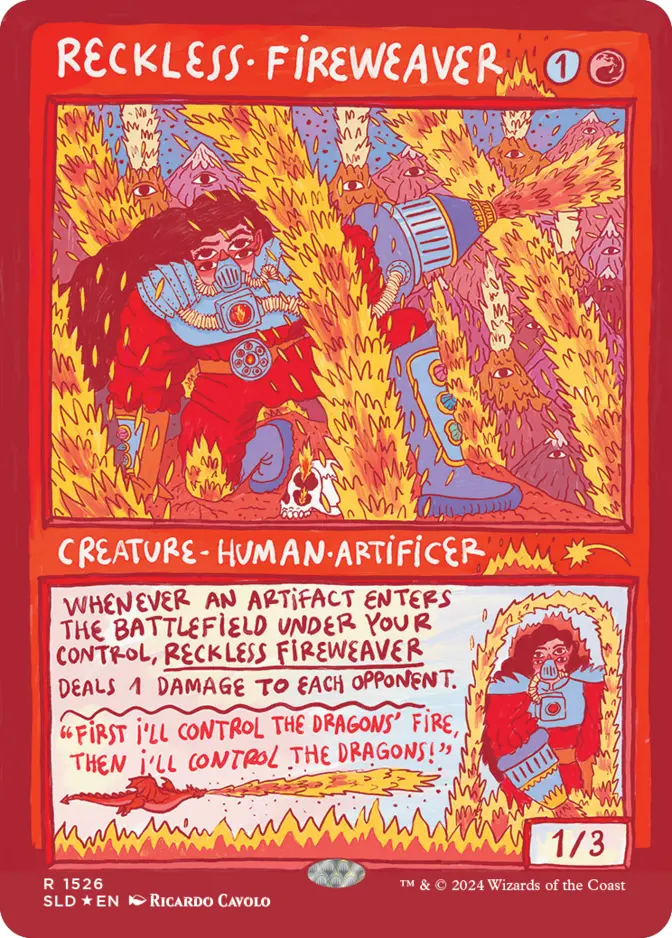 Reckless Fireweaver <Burning Revelations> [SLD]