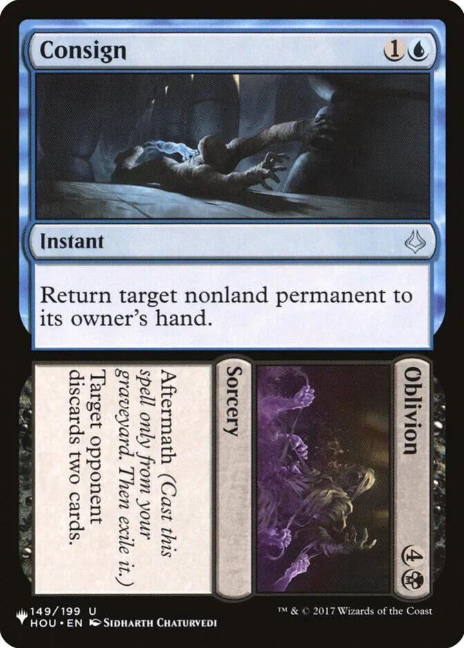 Consign // Oblivion [PLIST]