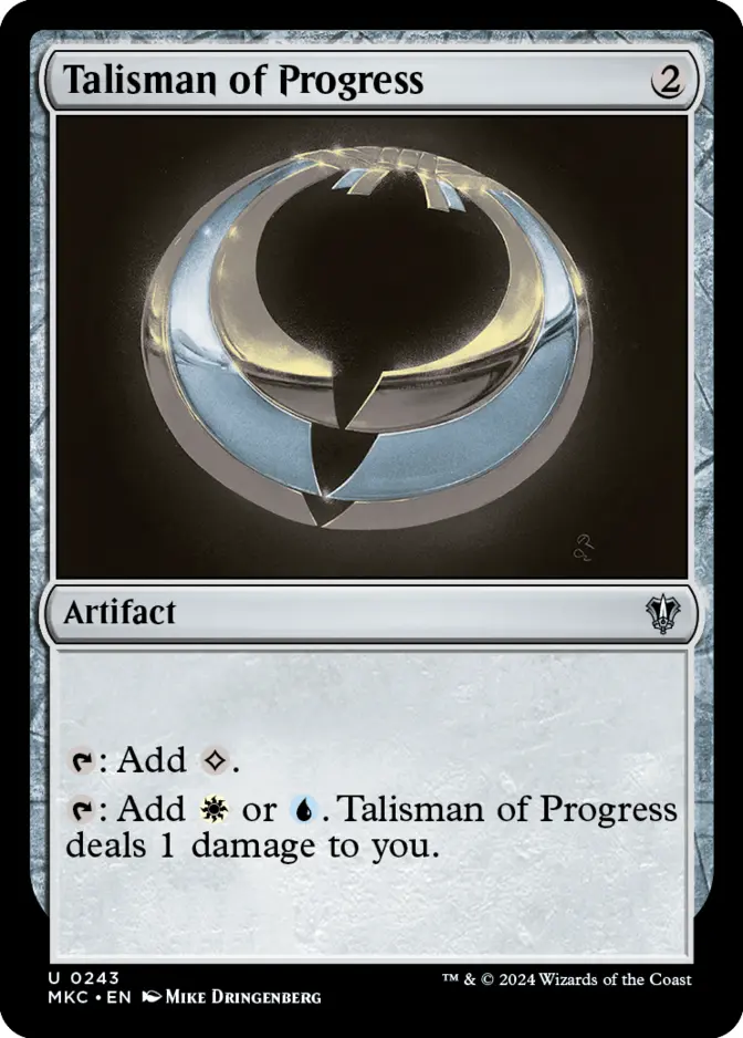Talisman of Progress [MKC]