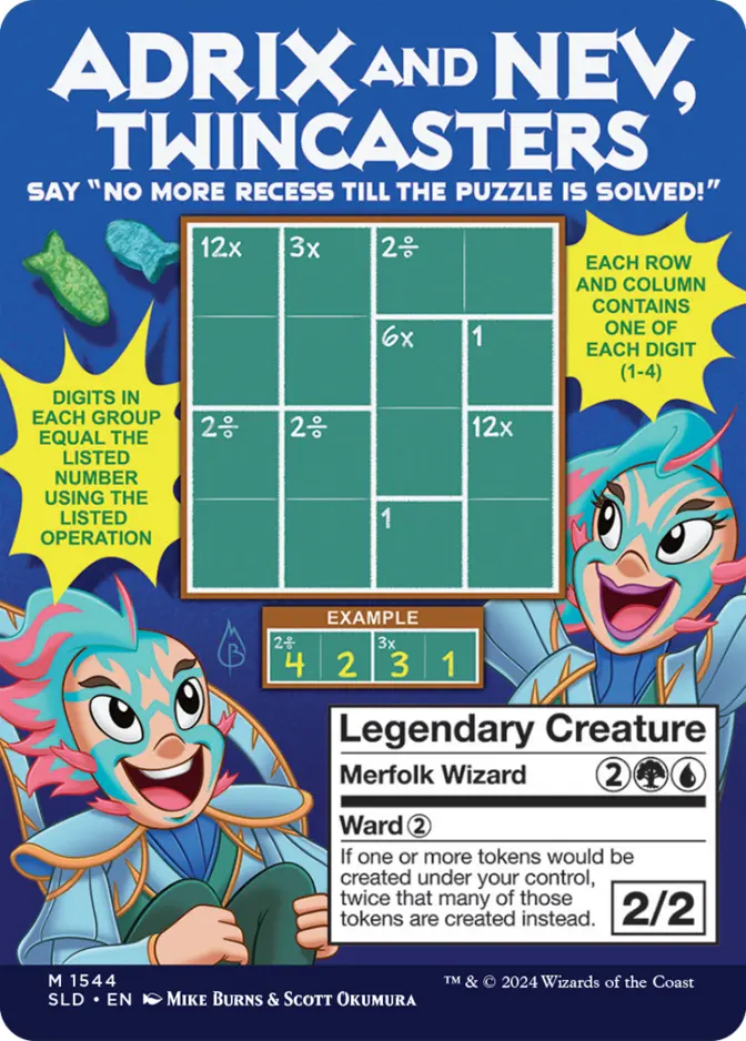 Adrix and Nev, Twincasters <Just Add Milk Second Helpings - Alternate> [SLD]