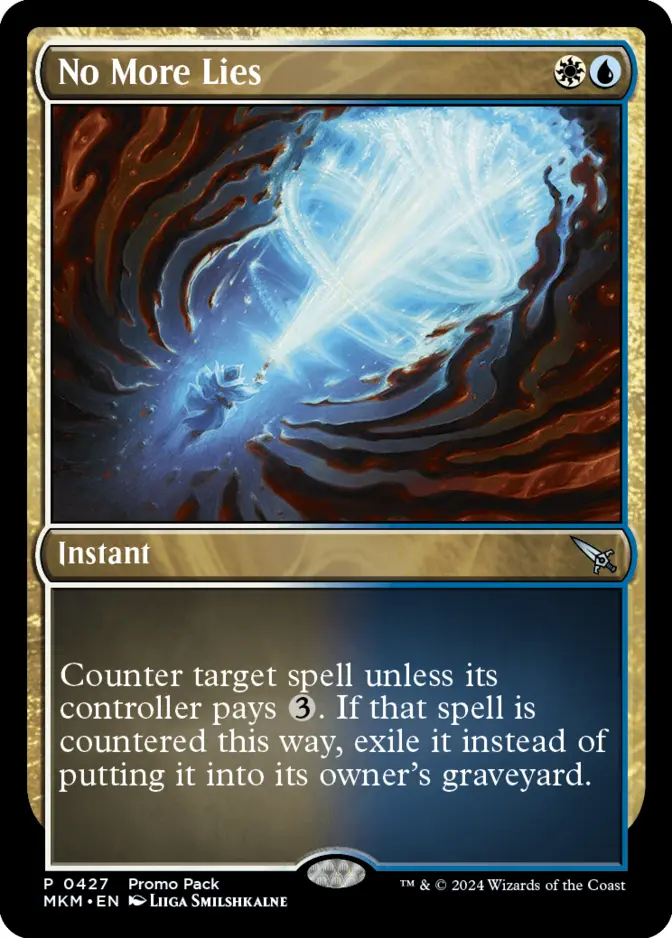 No More Lies <promo pack> [MKM] (FE)