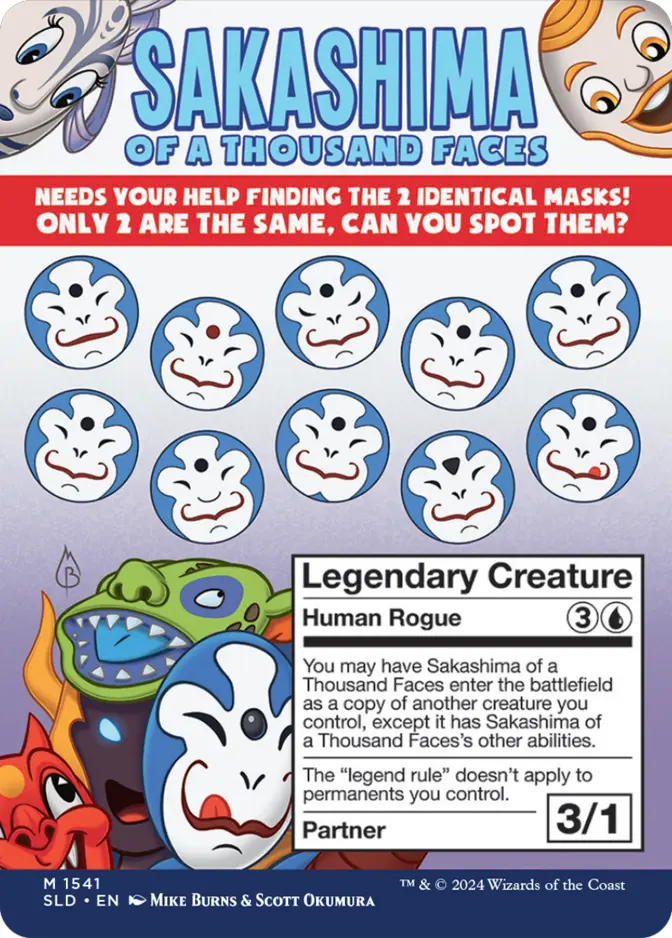 Sakashima of a Thousand Faces <Just Add Milk Second Helpings - Alternate> [SLD]