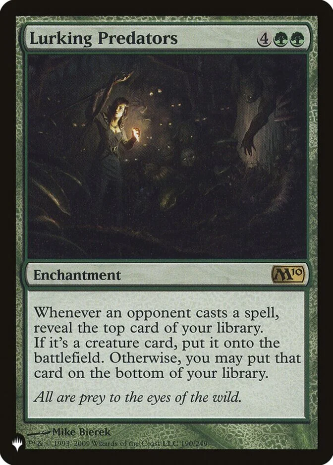 Lurking Predators [PLIST]