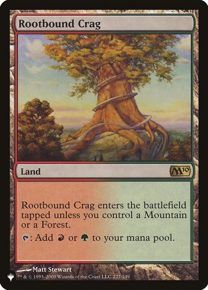 Rootbound Crag [PLIST]