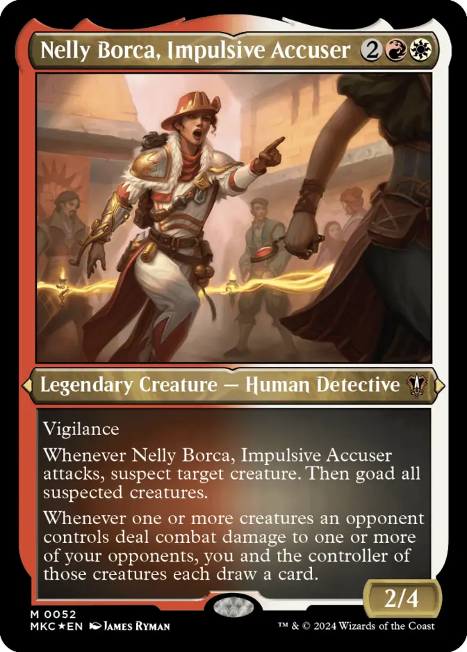 Nelly Borca, Impulsive Accuser <foil etched> [MKC] (FE)