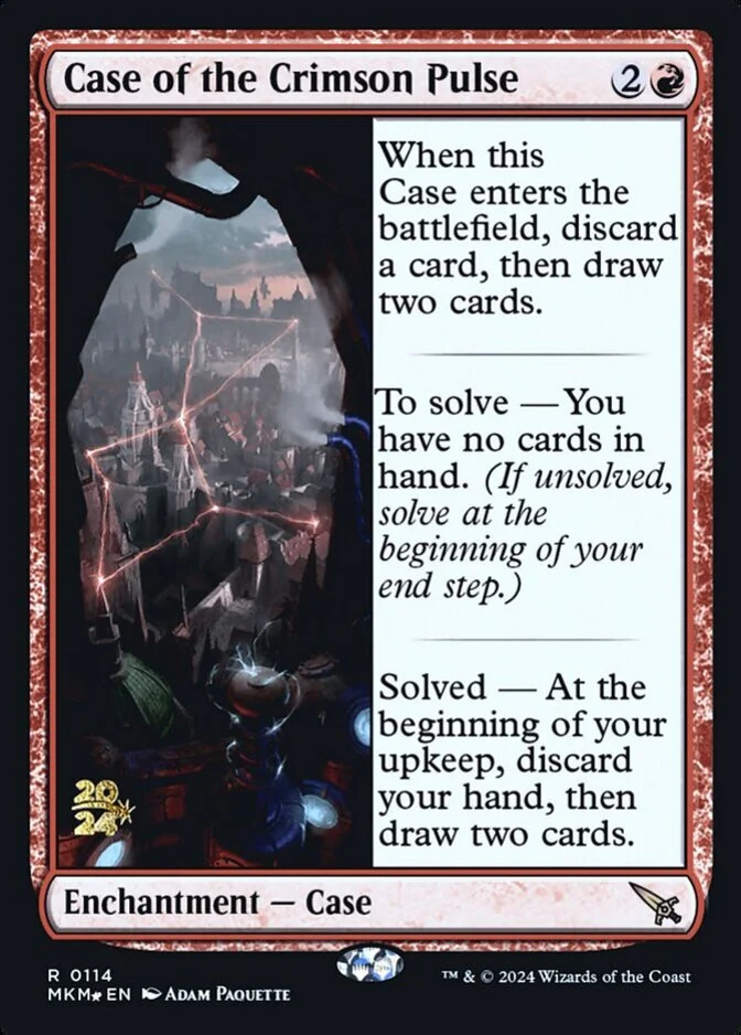 Case of the Crimson Pulse <prerelease> [MKM] (F)