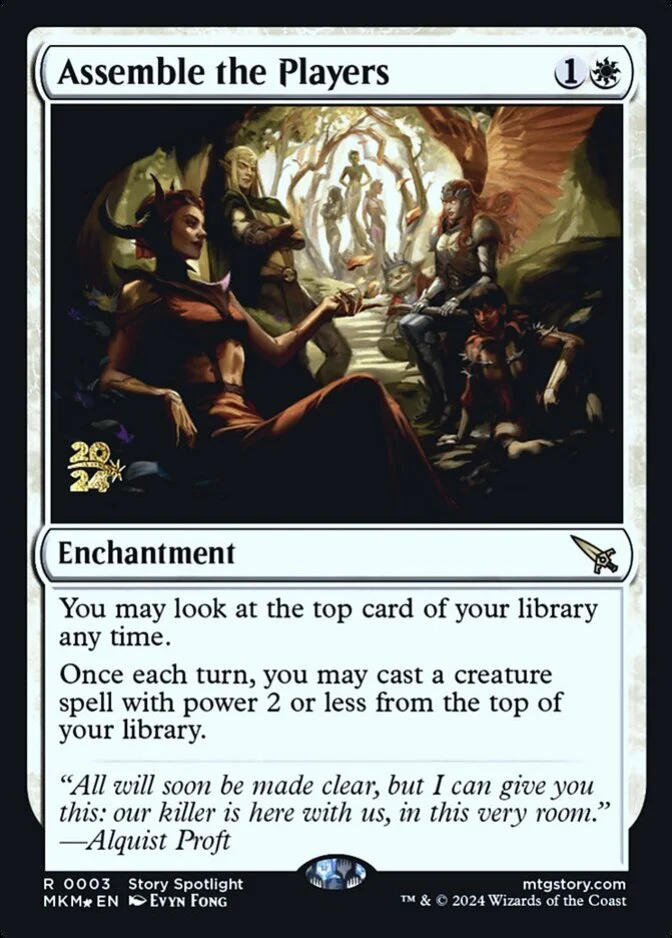 Assemble the Players <prerelease> [MKM] (F)