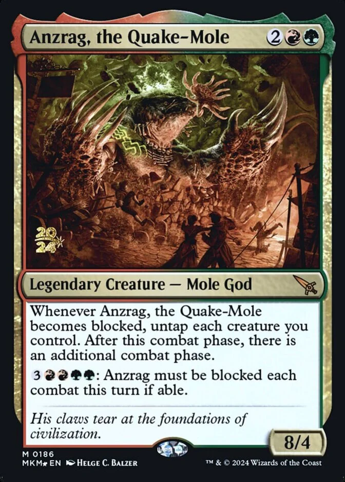 Anzrag, the Quake-Mole <prerelease> [MKM] (F)