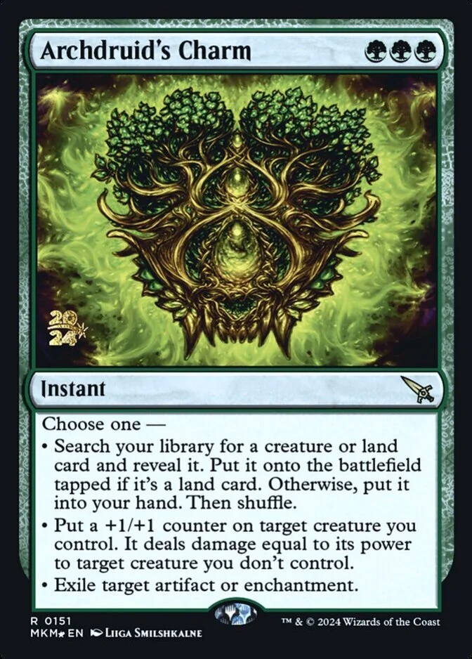 Archdruid's Charm <prerelease> [MKM] (F)