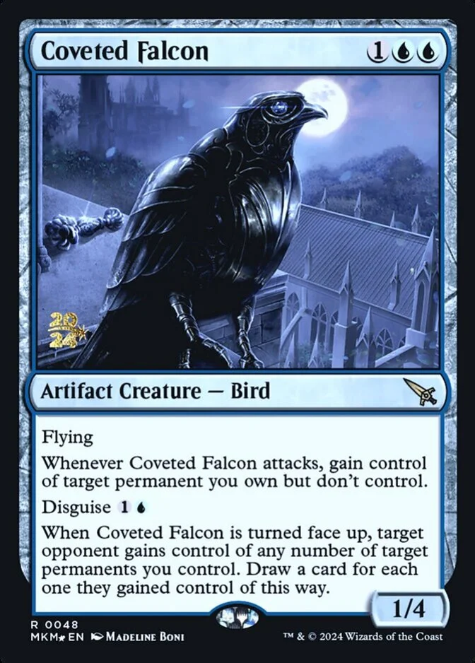 Coveted Falcon <prerelease> [MKM] (F)
