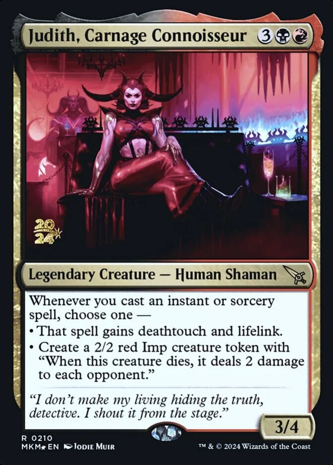 Judith, Carnage Connoisseur <prerelease> [MKM] (F)