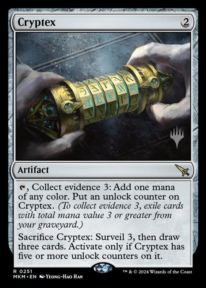 Cryptex <planeswalker stamp> [MKM]