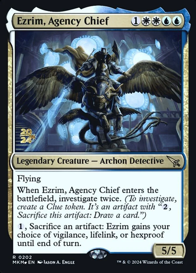 Ezrim, Agency Chief <prerelease> [MKM] (F)