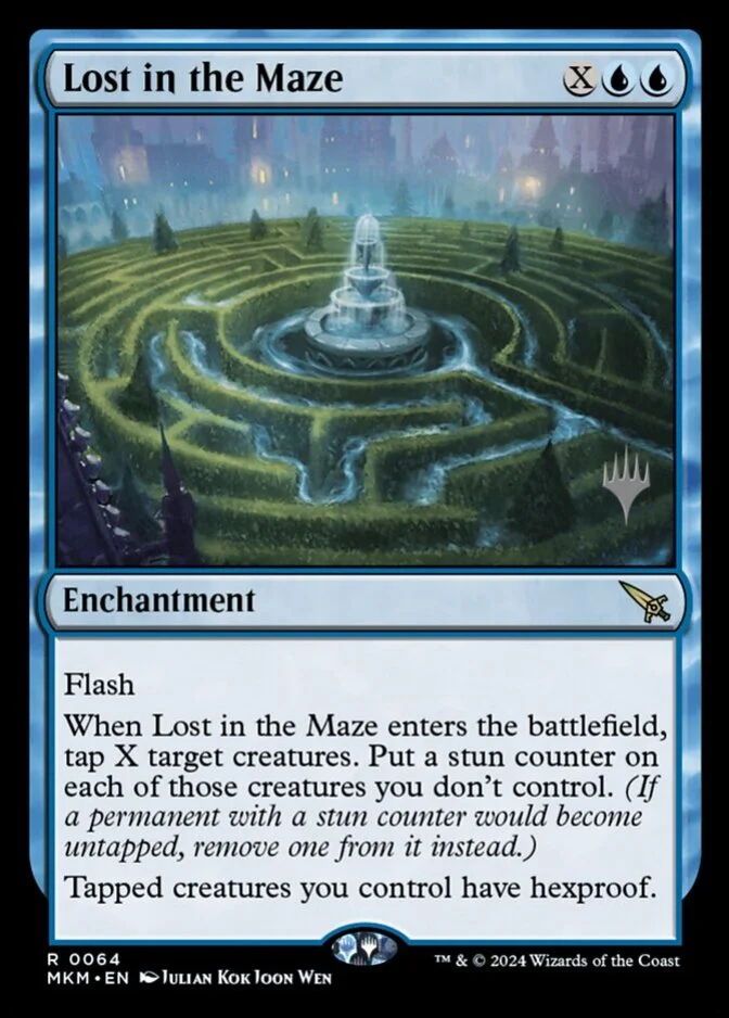 Lost in the Maze <planeswalker stamp> [MKM]