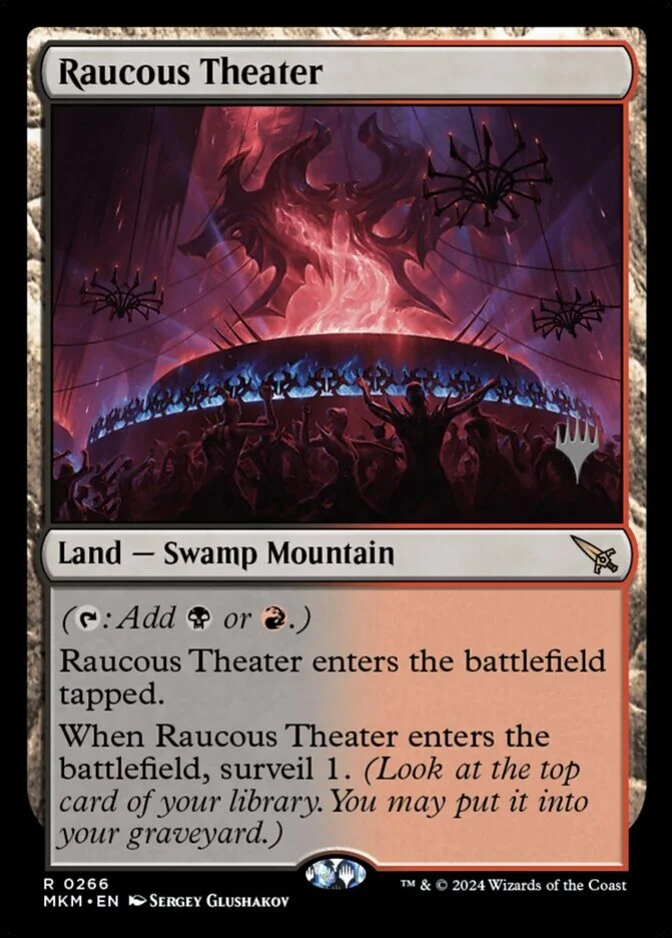 Raucous Theater <planeswalker stamp> [MKM]