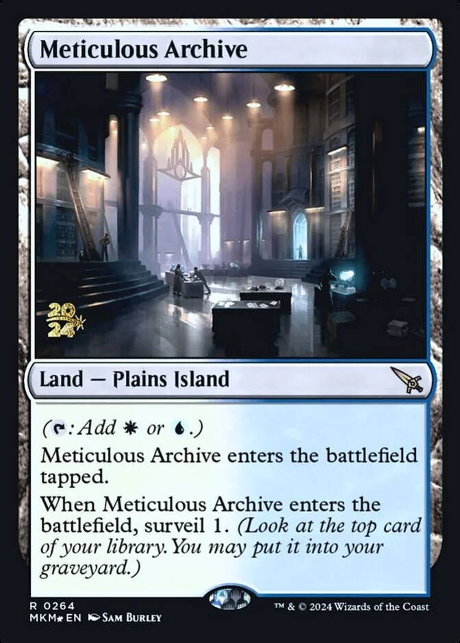 Meticulous Archive <prerelease> [MKM] (F)