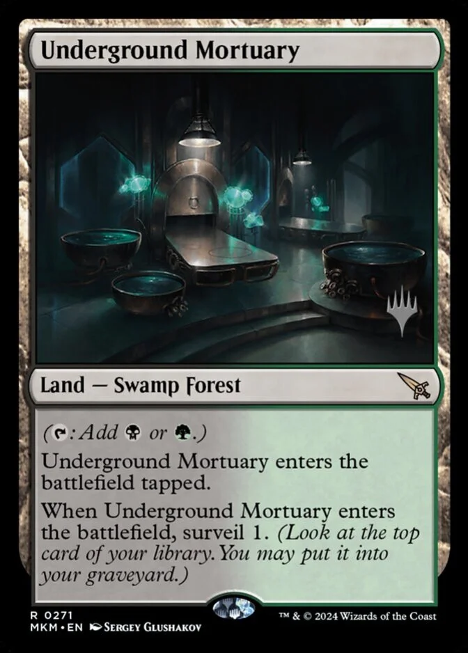 Underground Mortuary <planeswalker stamp> [MKM]