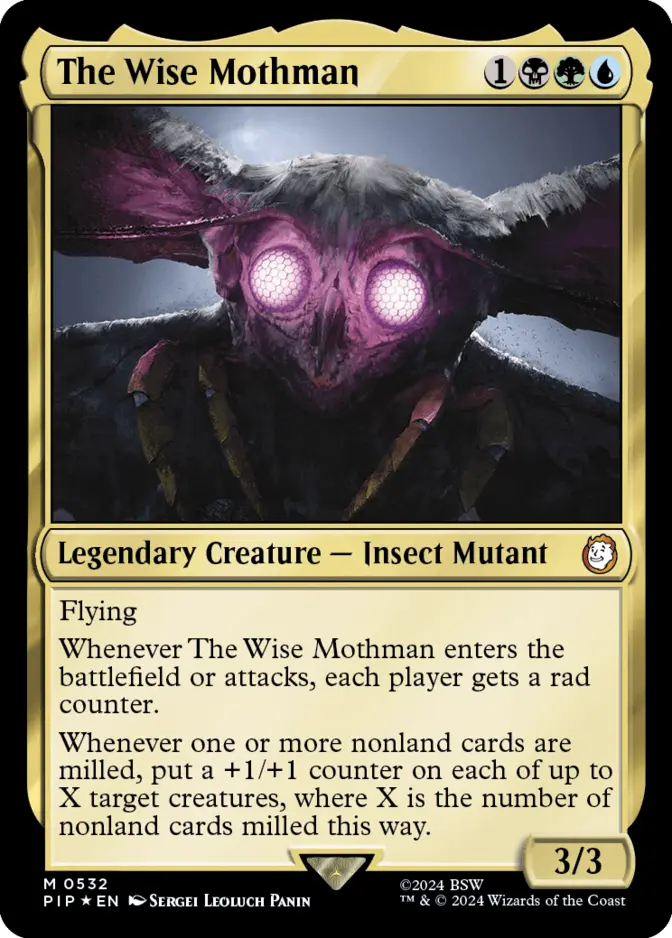 The Wise Mothman <surge foil> [PIP] (F)