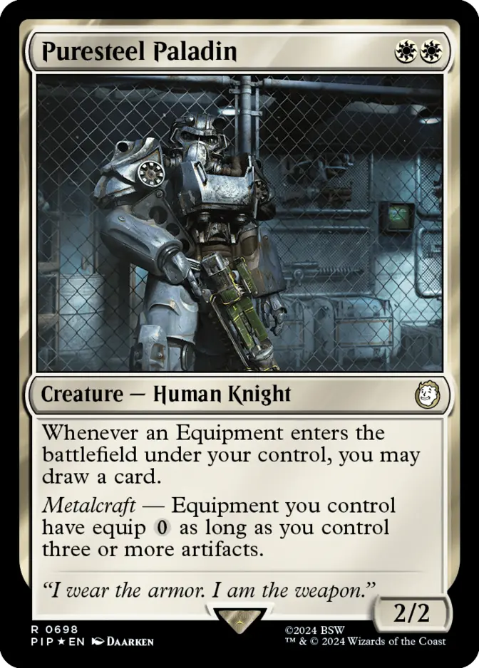 Puresteel Paladin <surge foil> [PIP] (F)