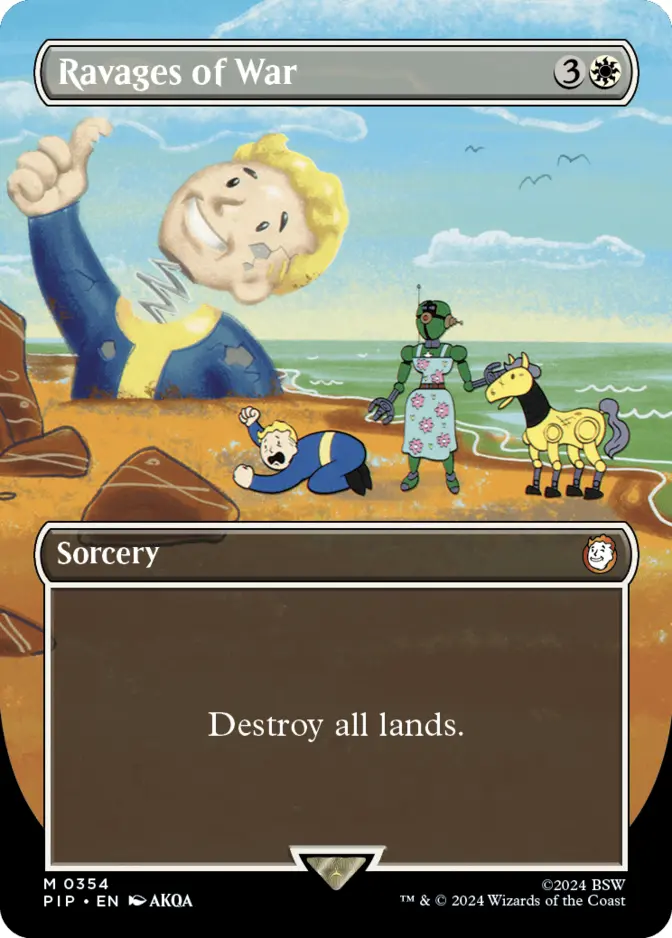 Ravages of War <borderless> [PIP] (F)