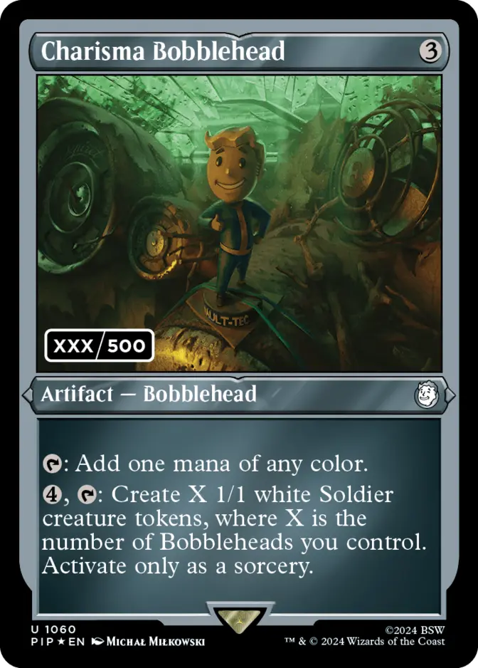 Charisma Bobblehead <serialized> [PIP] (F)