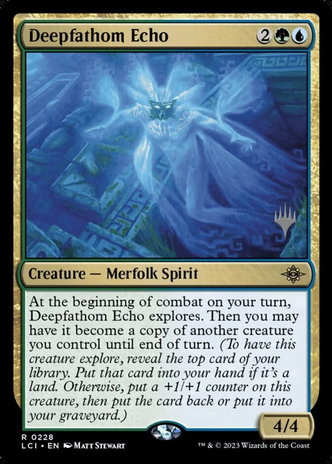 Deepfathom Echo <planeswalker stamp> [LCI] (F)