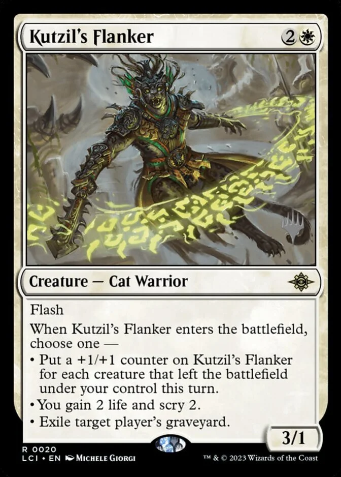 Kutzil's Flanker <planeswalker stamp> [LCI] (F)