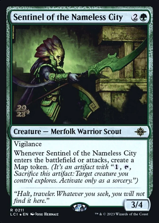 Sentinel of the Nameless City <prerelease> [LCI] (F)