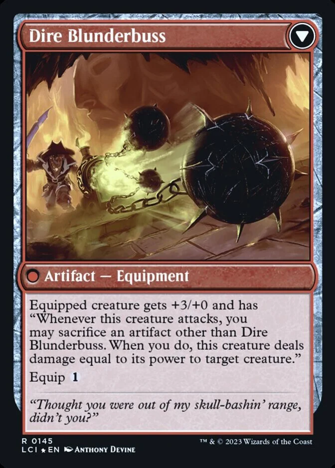 Dire Blunderbuss <prerelease> [LCI] (F)