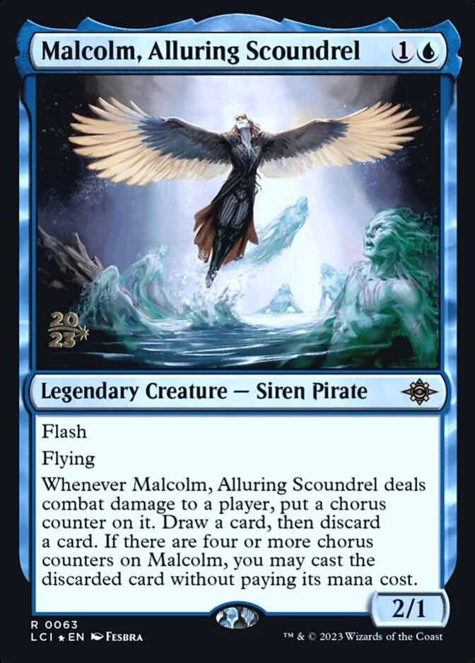 Malcolm, Alluring Scoundrel <prerelease> [LCI] (F)