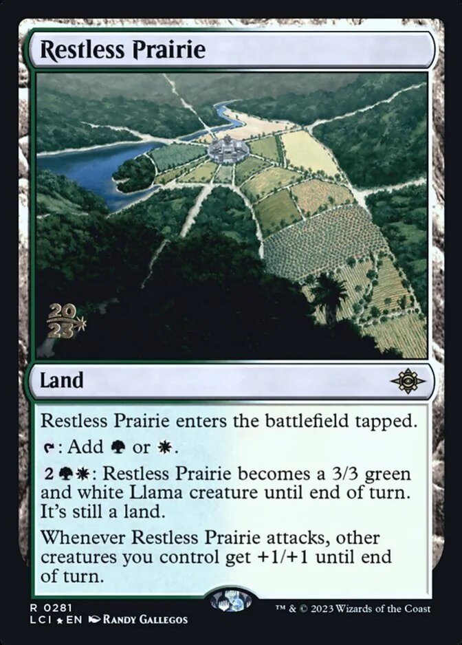 Restless Prairie <prerelease> [LCI] (F)