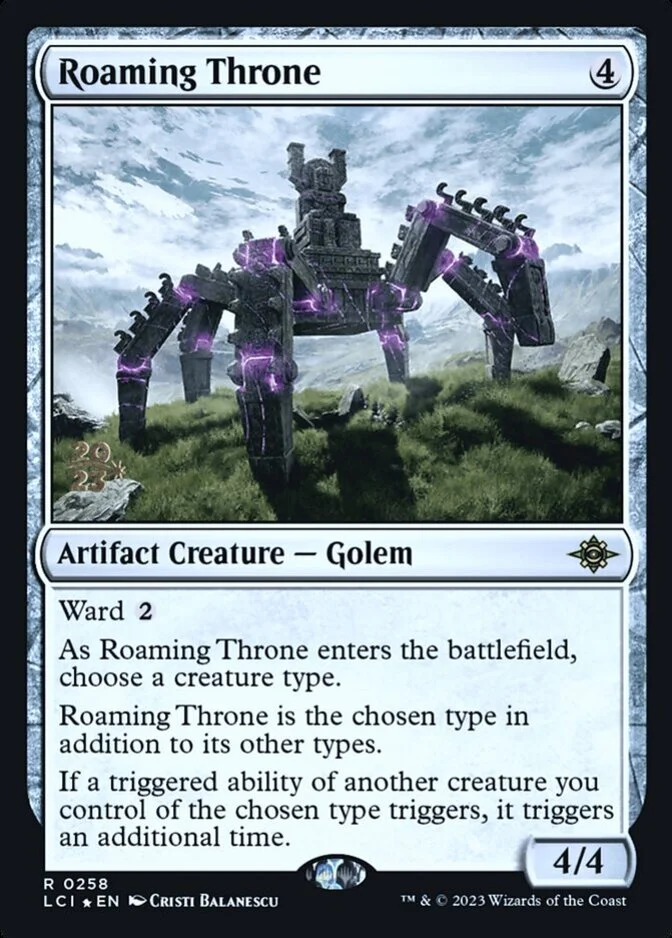 Roaming Throne <prerelease> [LCI] (F)