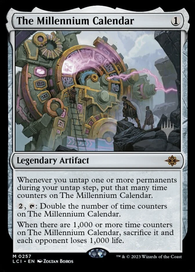 The Millennium Calendar <planeswalker stamp> [LCI]
