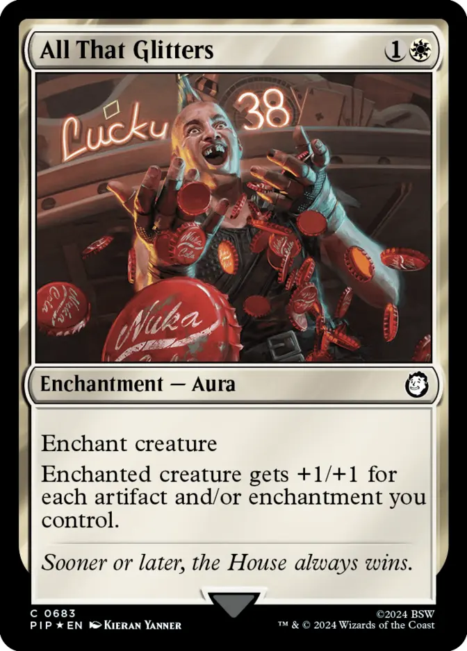 All That Glitters <surge foil> [PIP] (F)