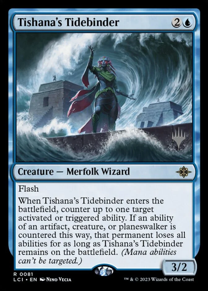 Tishana's Tidebinder <planeswalker stamp> [LCI] (F)