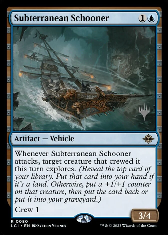 Subterranean Schooner <planeswalker stamp> [LCI]