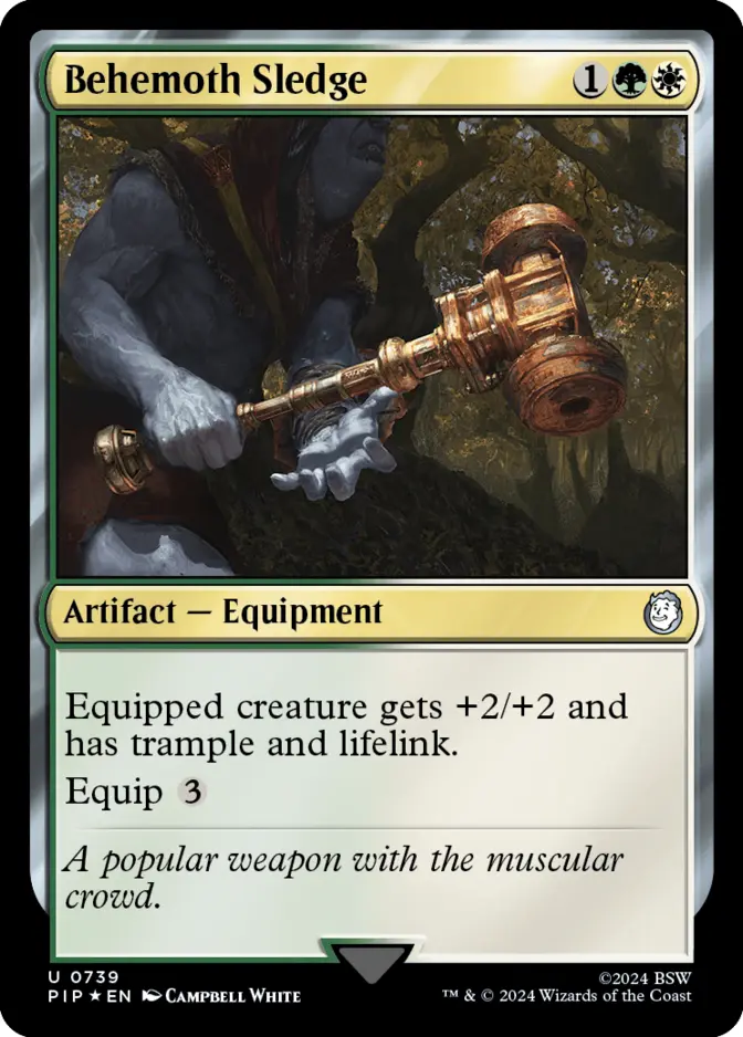 Behemoth Sledge <surge foil> [PIP] (F)