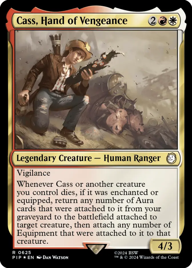 Cass, Hand of Vengeance <surge foil> [PIP] (F)