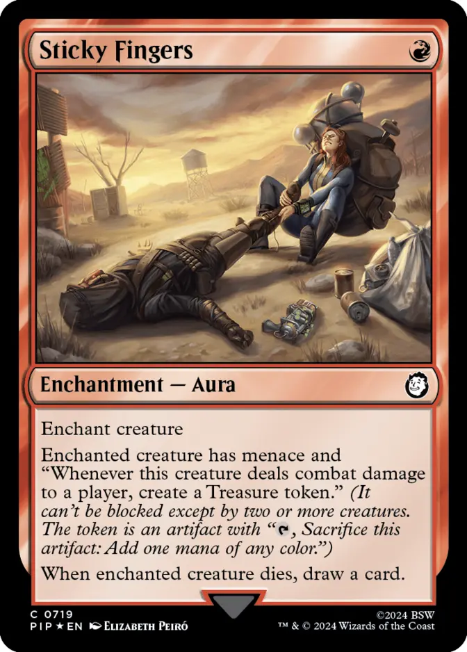 Sticky Fingers <surge foil> [PIP] (F)