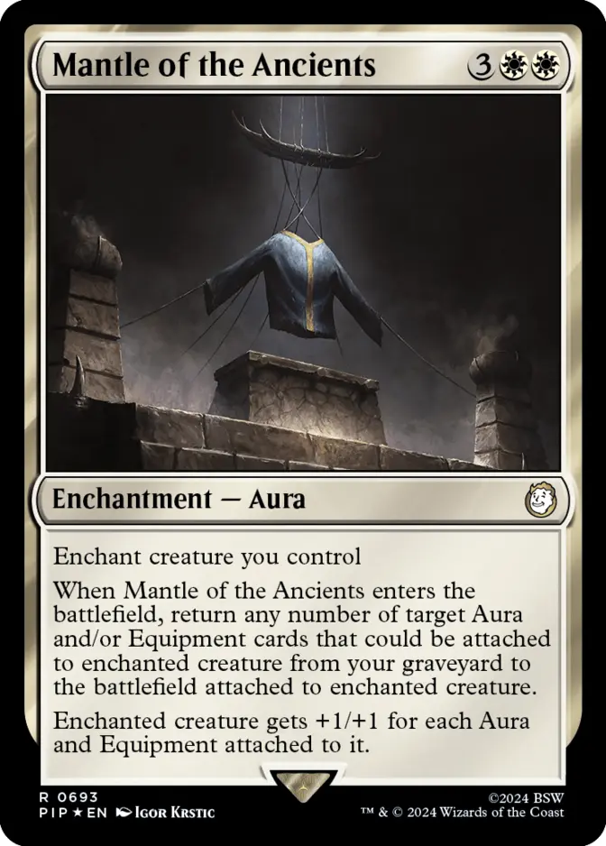 Mantle of the Ancients <surge foil> [PIP] (F)