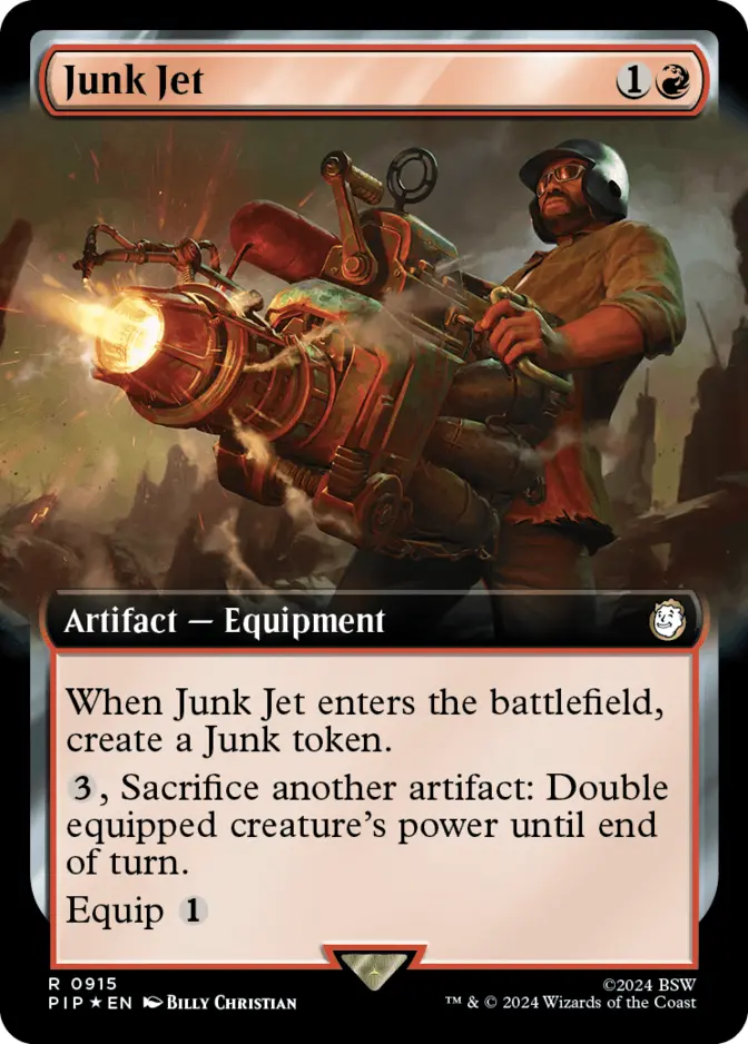 Junk Jet <extended - surge foil> [PIP] (F)