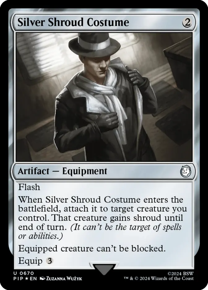 Silver Shroud Costume <surge foil> [PIP] (F)