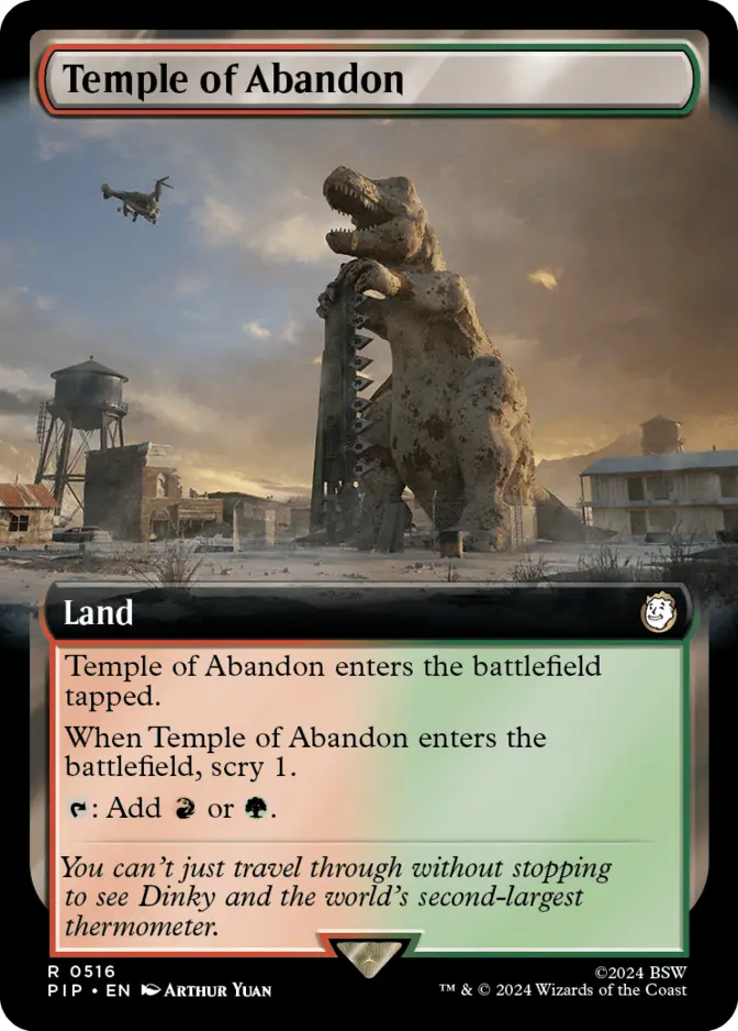 Temple of Abandon <extended> [PIP] (F)