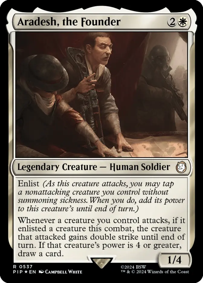 Aradesh, the Founder <surge foil> [PIP] (F)