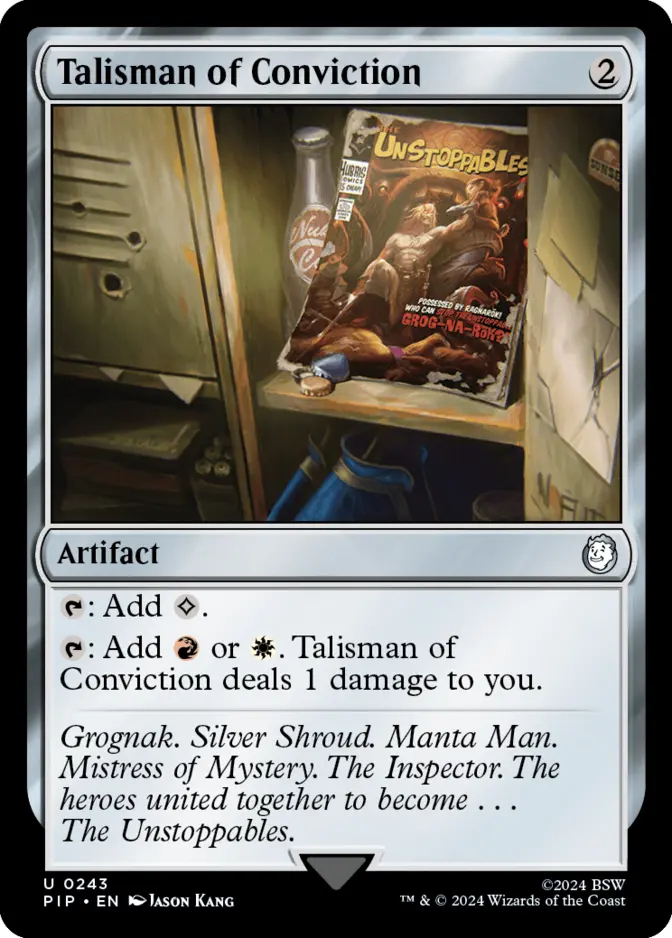 Talisman of Conviction [PIP] (F)