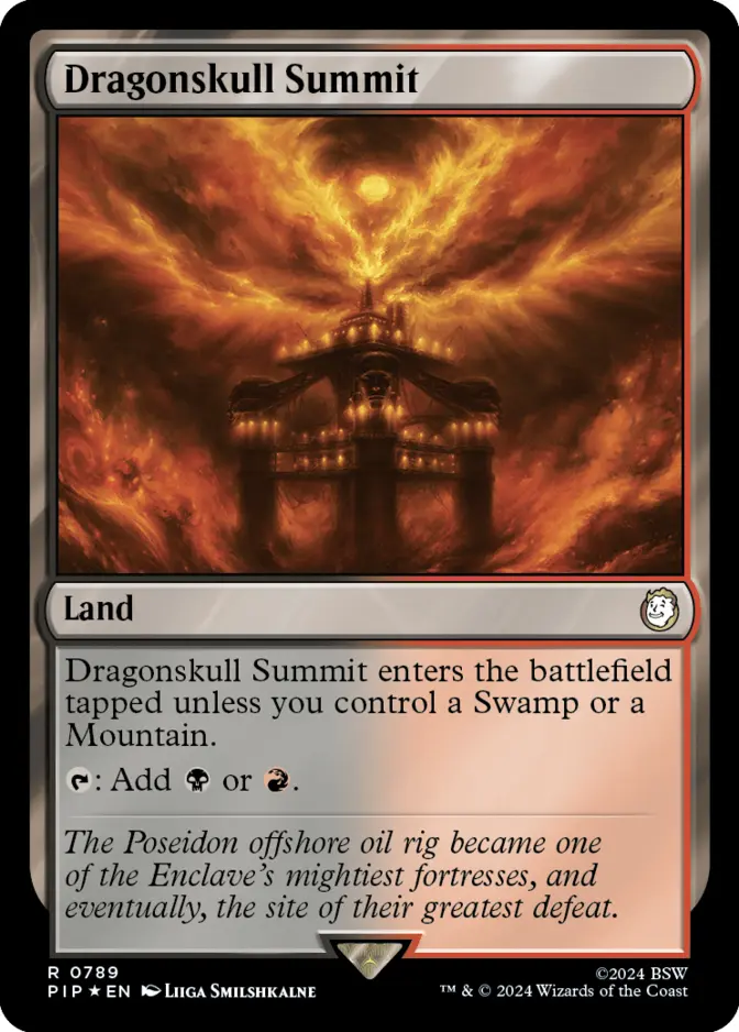 Dragonskull Summit <surge foil> [PIP] (F)