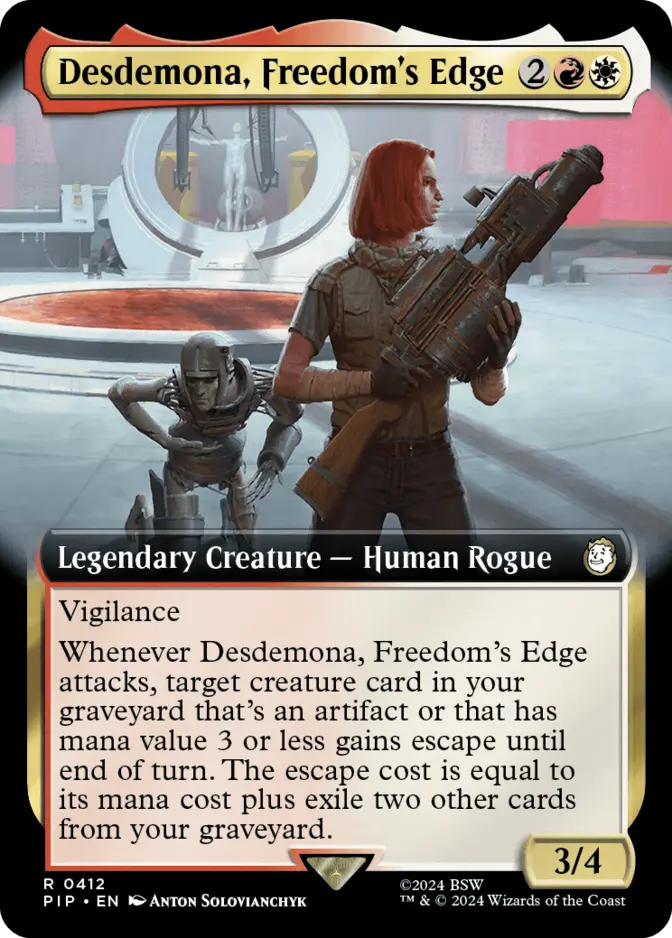 Desdemona, Freedom's Edge <extended> [PIP]