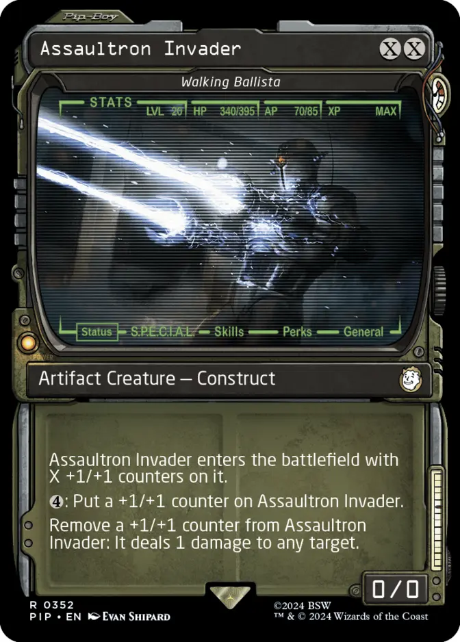 Walking Ballista <Assaultron Invader - showcase> [PIP] (F)