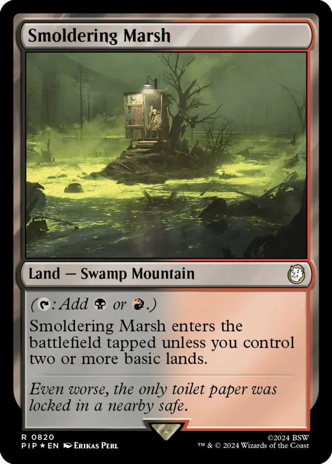 Smoldering Marsh <surge foil> [PIP] (F)